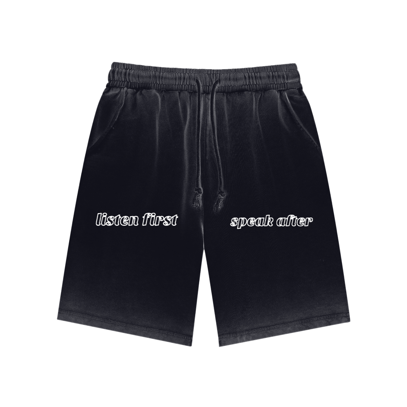 pear's 'listen first' Reverse Dyed Sweatshorts