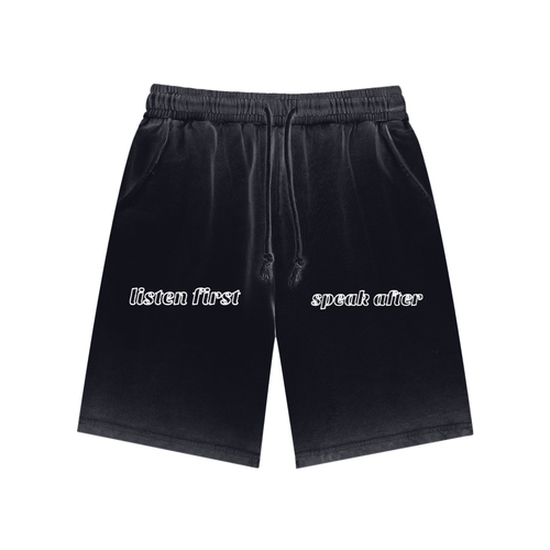 pear's 'listen first' Reverse Dyed Sweatshorts