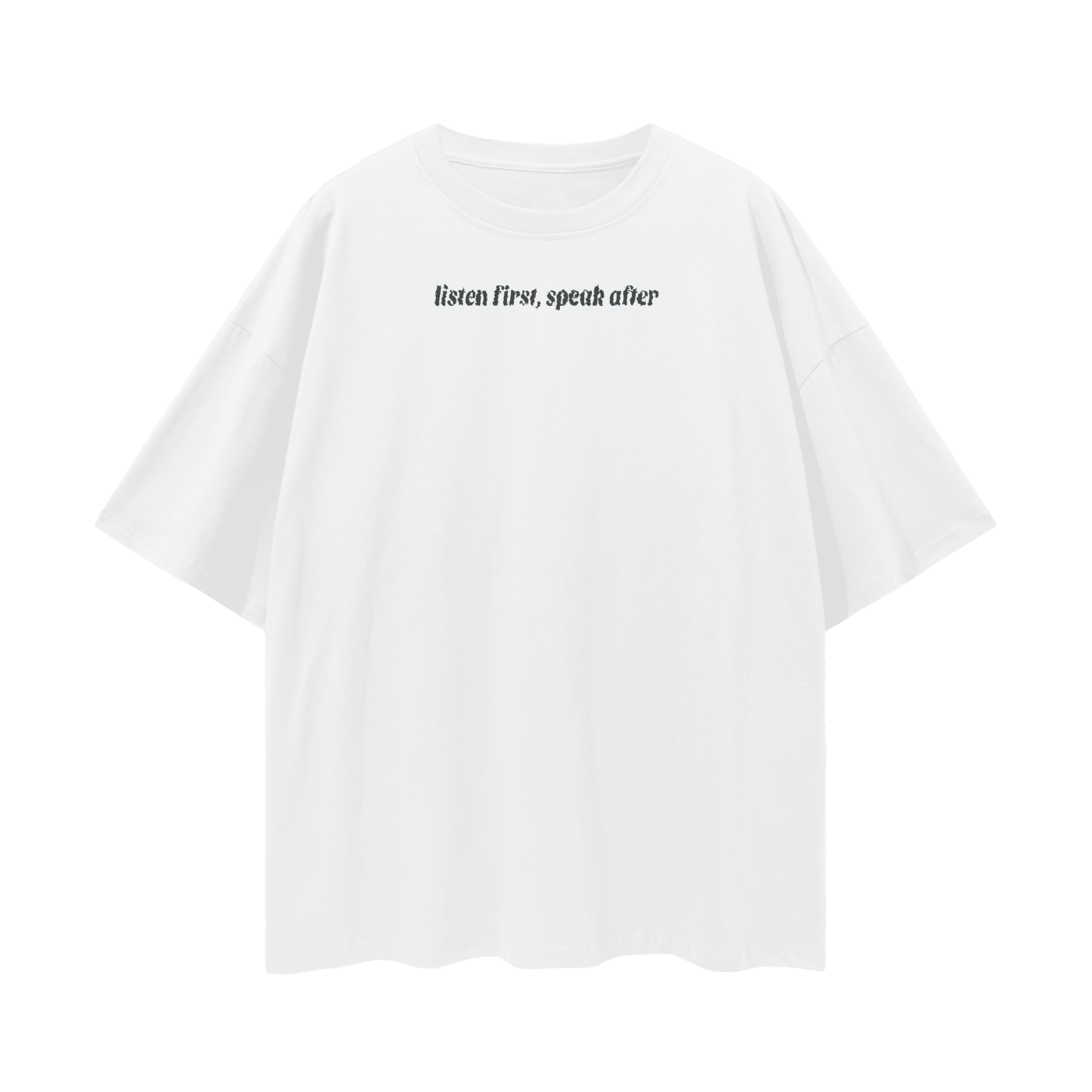pear's 'listen first' Oversize Tee