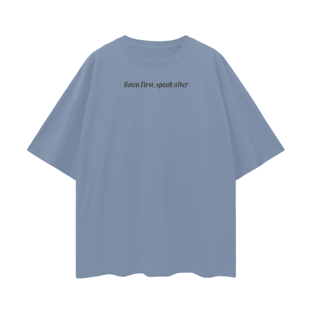 pear's 'listen first' Oversize Tee