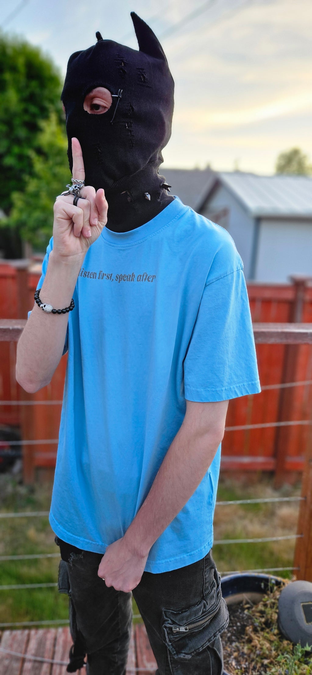 pear's 'listen first' Oversize Tee